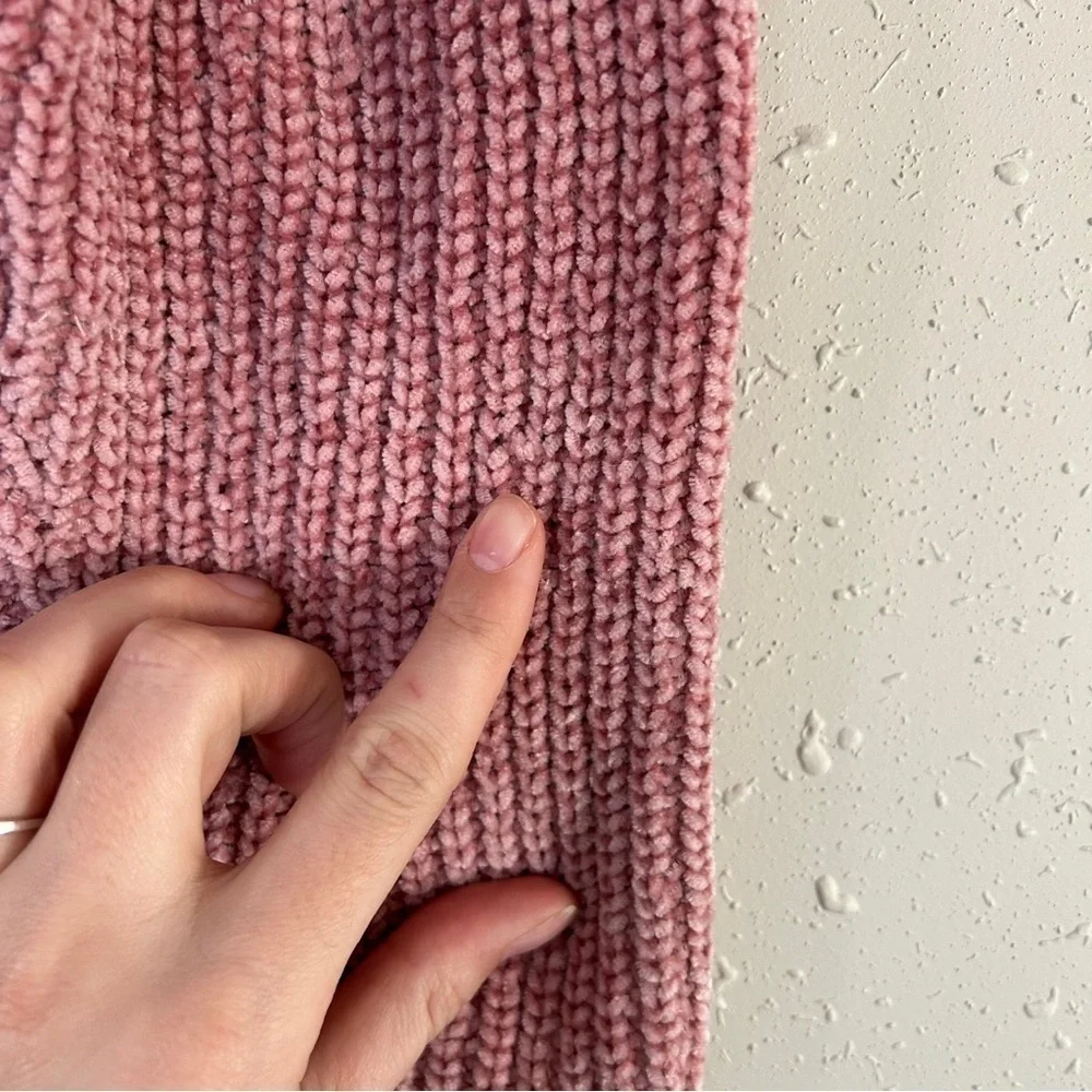 Palette Pink Crewneck Sweater Soft Comfy Large